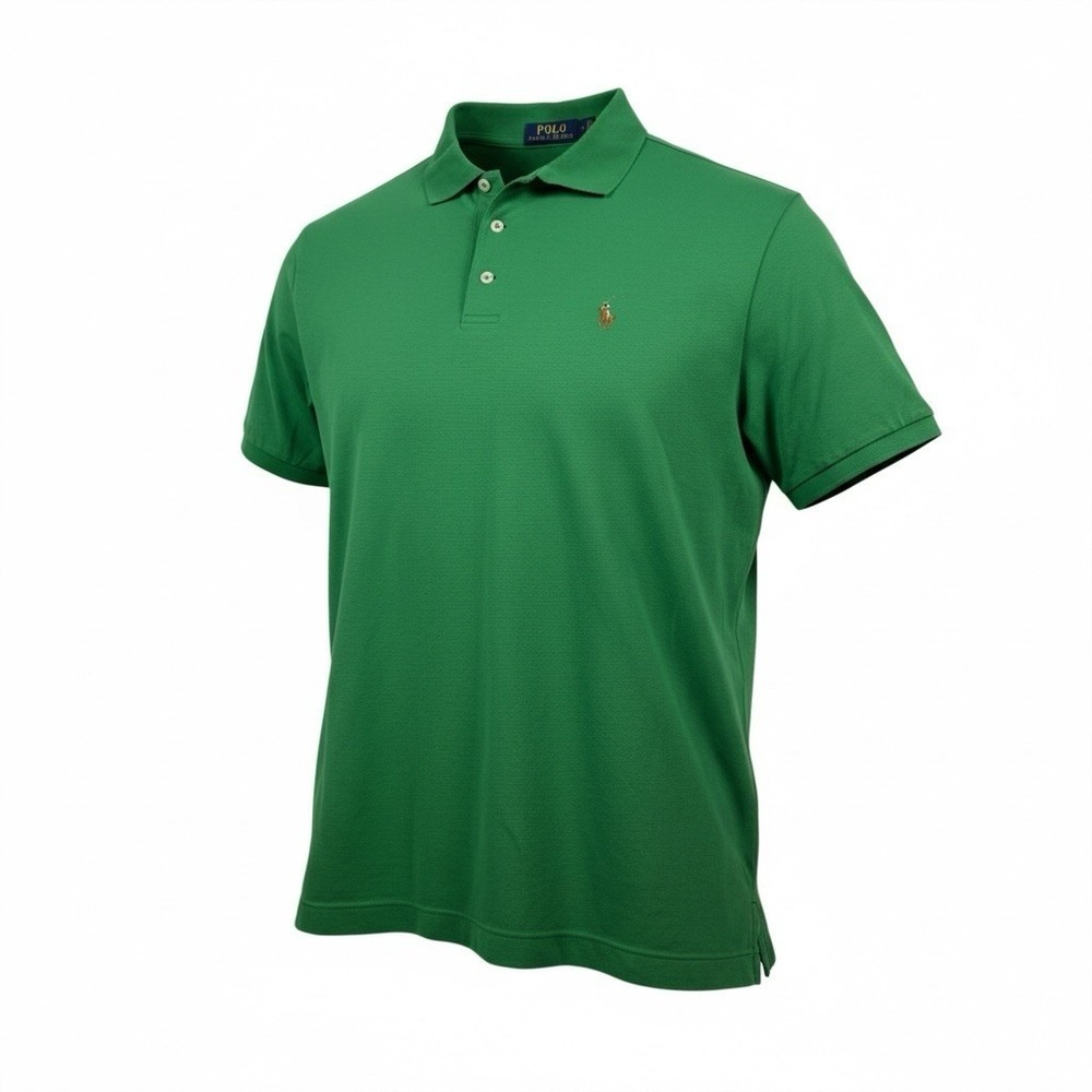 NWT Polo Ralph Lauren‎ Classic Fit Polo Green Medium Preppy St. Paddy's Day